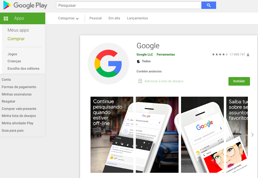Aplicativo Para Saber O Nome Da Música Pelo Android Fonte: Google Play
