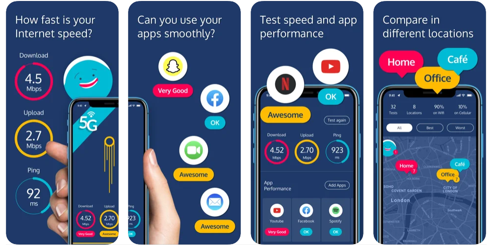 Qual Aplicativo iOS Para Ver A Velocidade Da Internet Pelo iPhone? Qual Aplicativo iOS Para Ver A Velocidade Da Internet Pelo iPhone?
