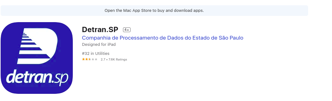 Como Baixar O App Para Consultar CNH Como Baixar O App Para Consultar CNH Fonte: App Store