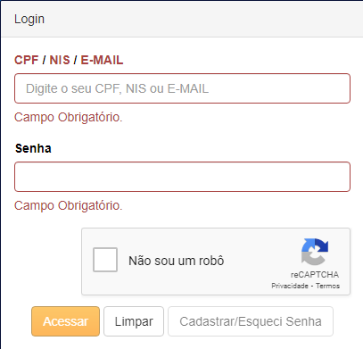 Aplicativo Para Saber O Saldo Do Segundo Seguro Desemprego Pelo PC Aplicativo Para Saber O Saldo Do Segundo Seguro Desemprego Pelo PC / Fonte: Captura de Tela do Site Oficial