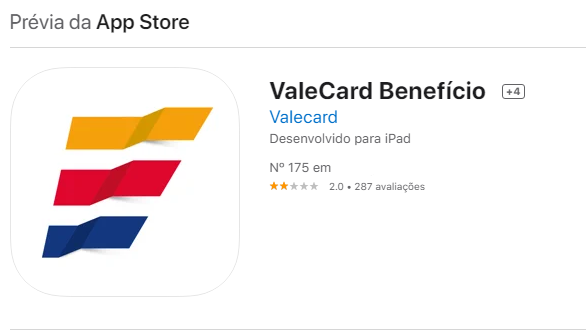 Como Saber Saldo Do Cartão Valecard No Aplicativo Pelo iPhone Como Saber Saldo Do Cartão Valecard No Aplicativo Pelo iPhone Fonte: App Store