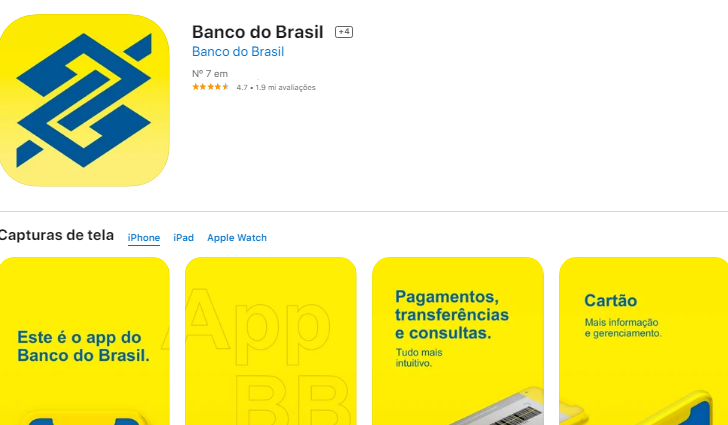 Baixar Aplicativo Do Banco Do Brasil Para Ver Saldo Fonte: App Store