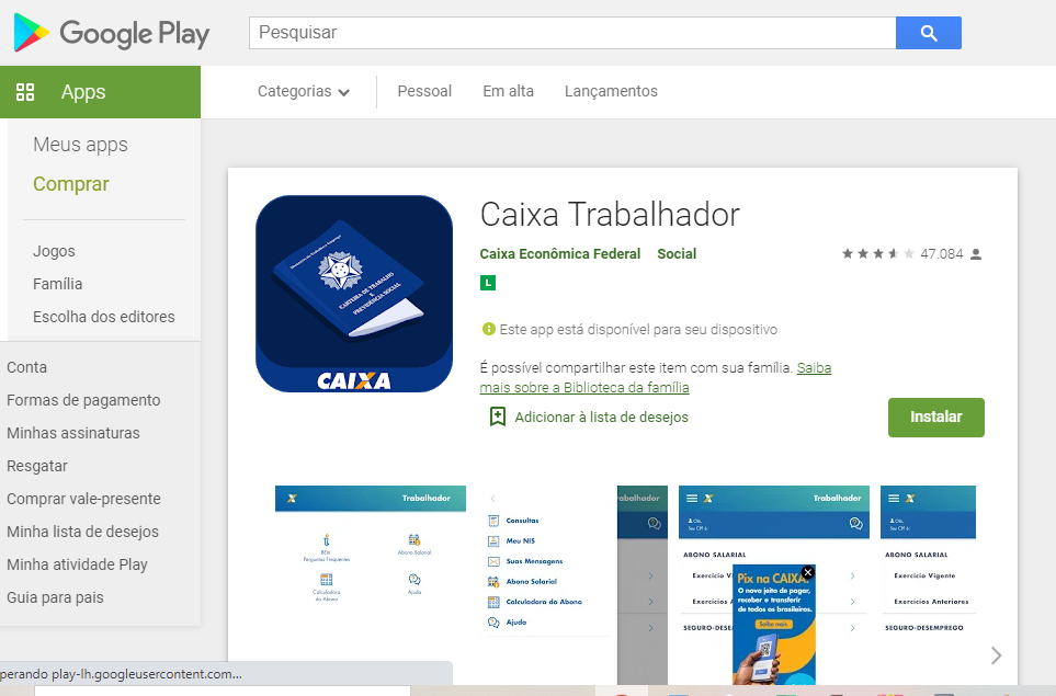 Baixar App Para Saber O Pasep Baixar App Para Saber O Pasep Fonte: Google Play
