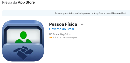 Aplicativo Para iPhone Para Ver Score Do CPF Aplicativo Para iPhone Para Ver Score Do CPF Fonte: App Store