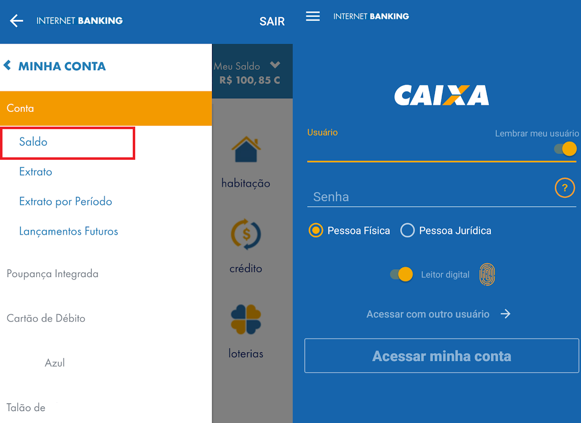 Como Usar O App Da Caixa Para Ver O Saldo Como Usar O App Da Caixa Para Ver O Saldo