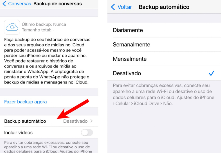 Recuperar Backup Whatsapp iPhone