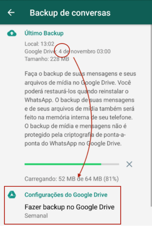 Como Recuperar Backup Do Whatsapp No Google Drive