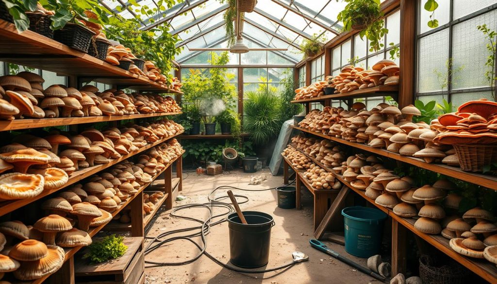 how to make money growing gourmet mushrooms