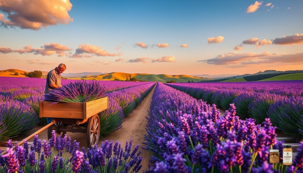 how to make money growing lavender